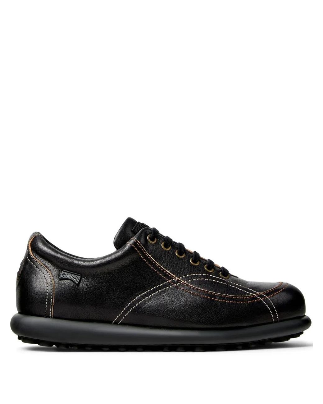 Camper Black Leather Sneakers for men