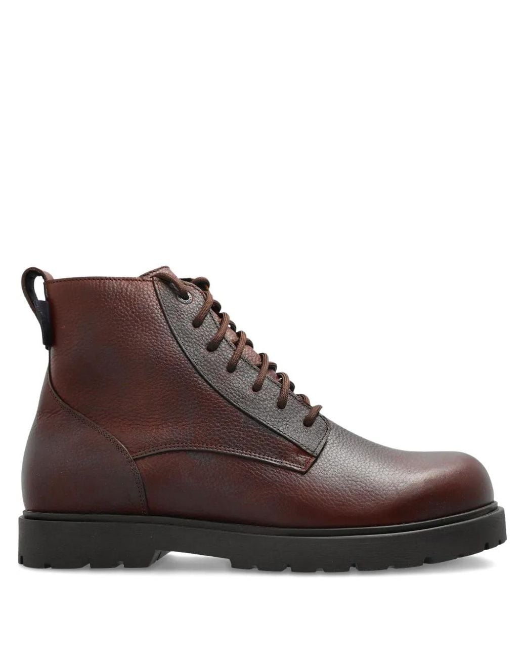 Birkenstock Brown Highwood Leather Boots for men