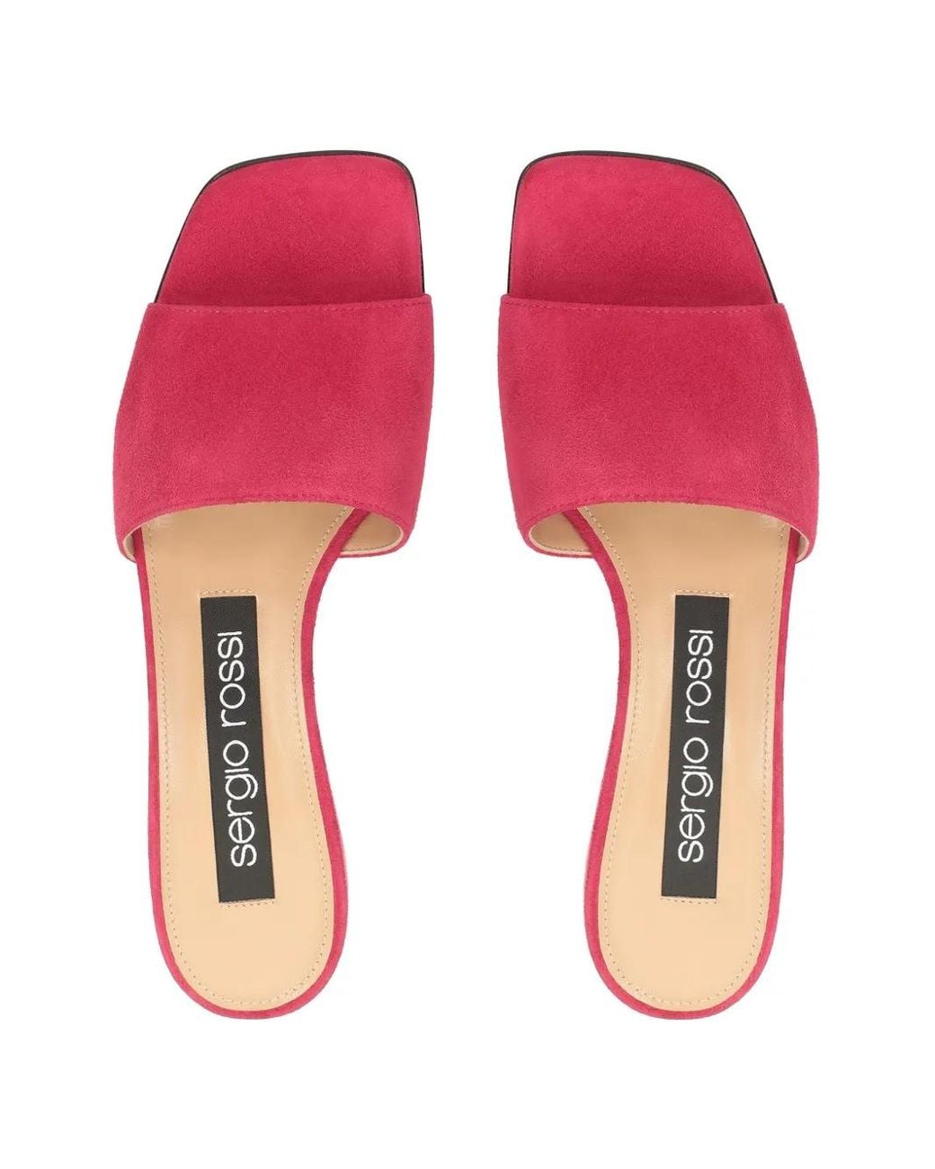 Sergio Rossi Pink 45Mm Si Rossi Sandals