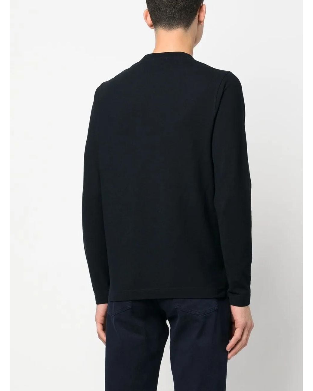 Zanone Klassisches Sweatshirt in Blue für Herren