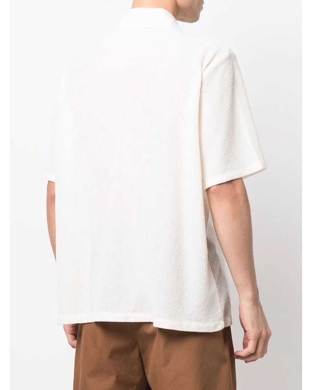 Our Legacy White Short Sleeve Shirt for men
