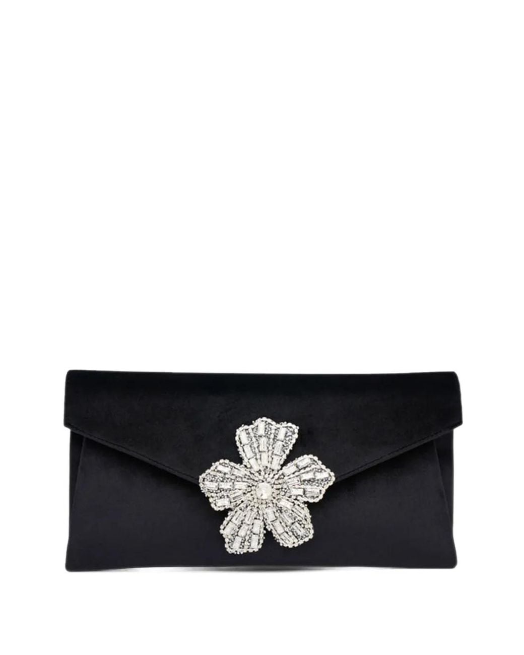 Twentyfourhaitch Black Vintor Clutch Bag