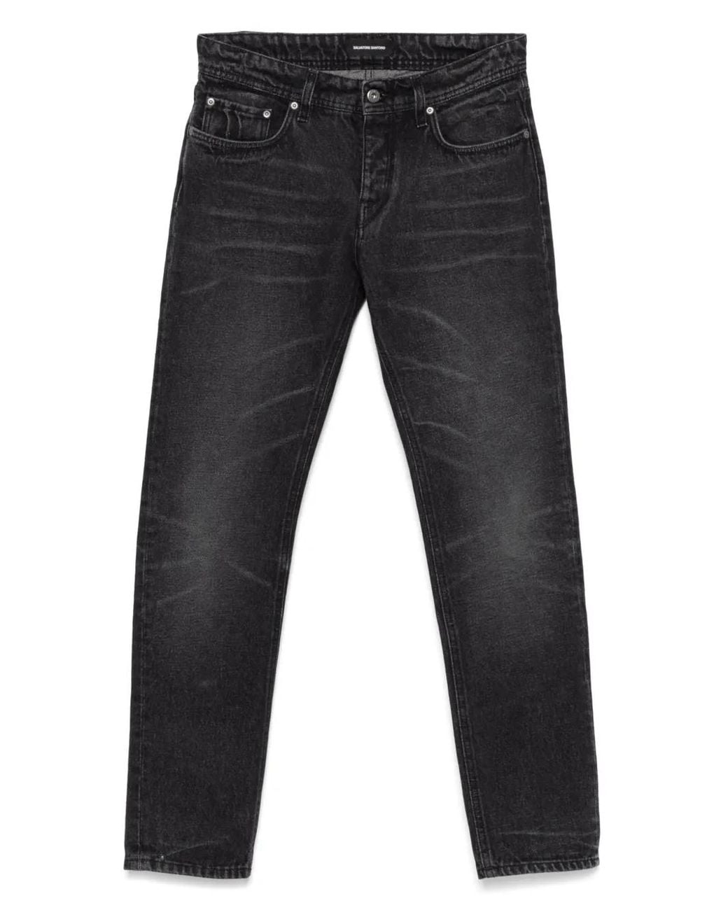 Salvatore Santoro Blue Five-Pocket Jeans for men