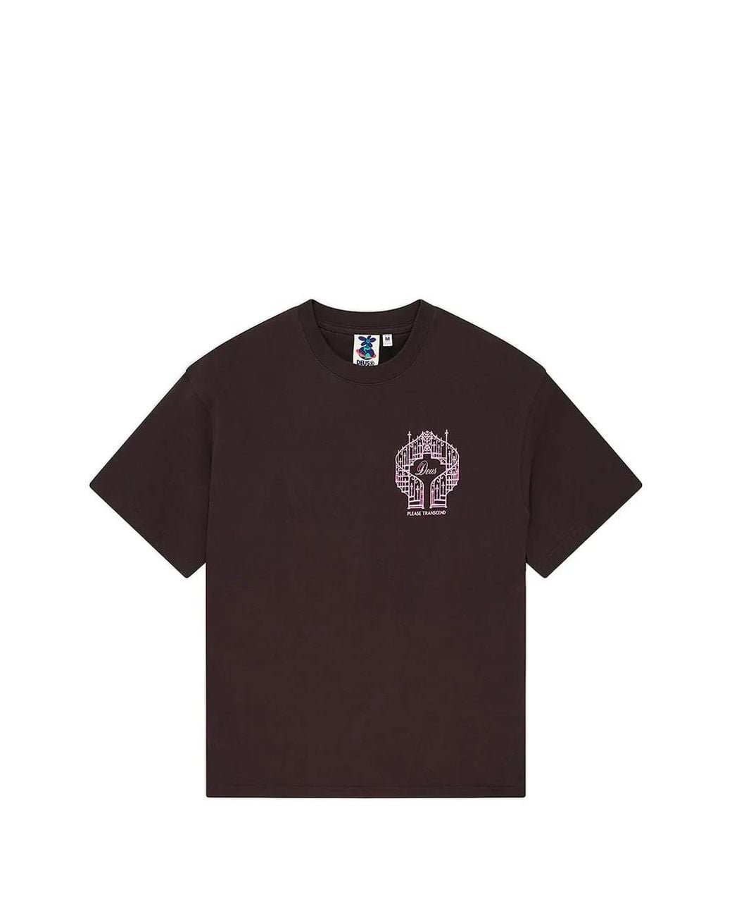Deus Ex Machina Red Upstairs Os T-Shirt for men