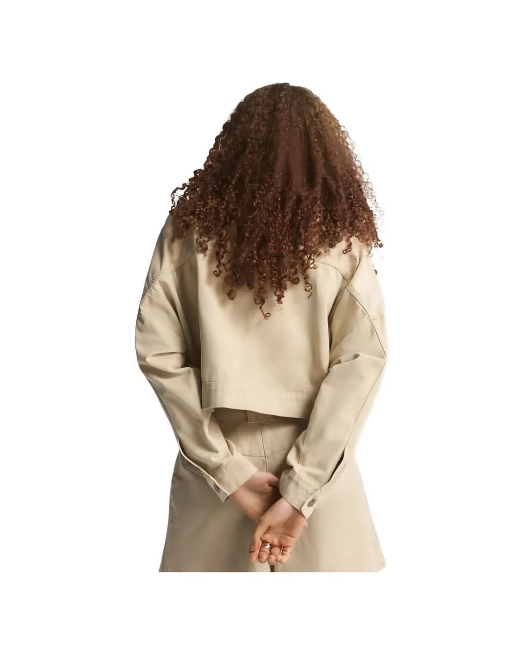 Adidas Natural Corduroy Collar Jacket