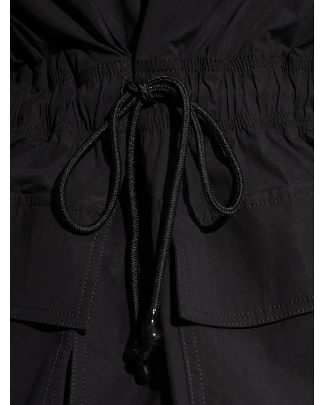 Abrigo Con Logo Bordado DSquared² de color Black
