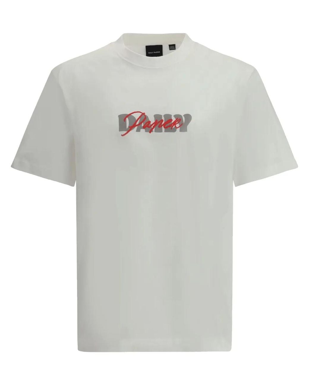 Daily Paper Gray Logo T-Shirt for men