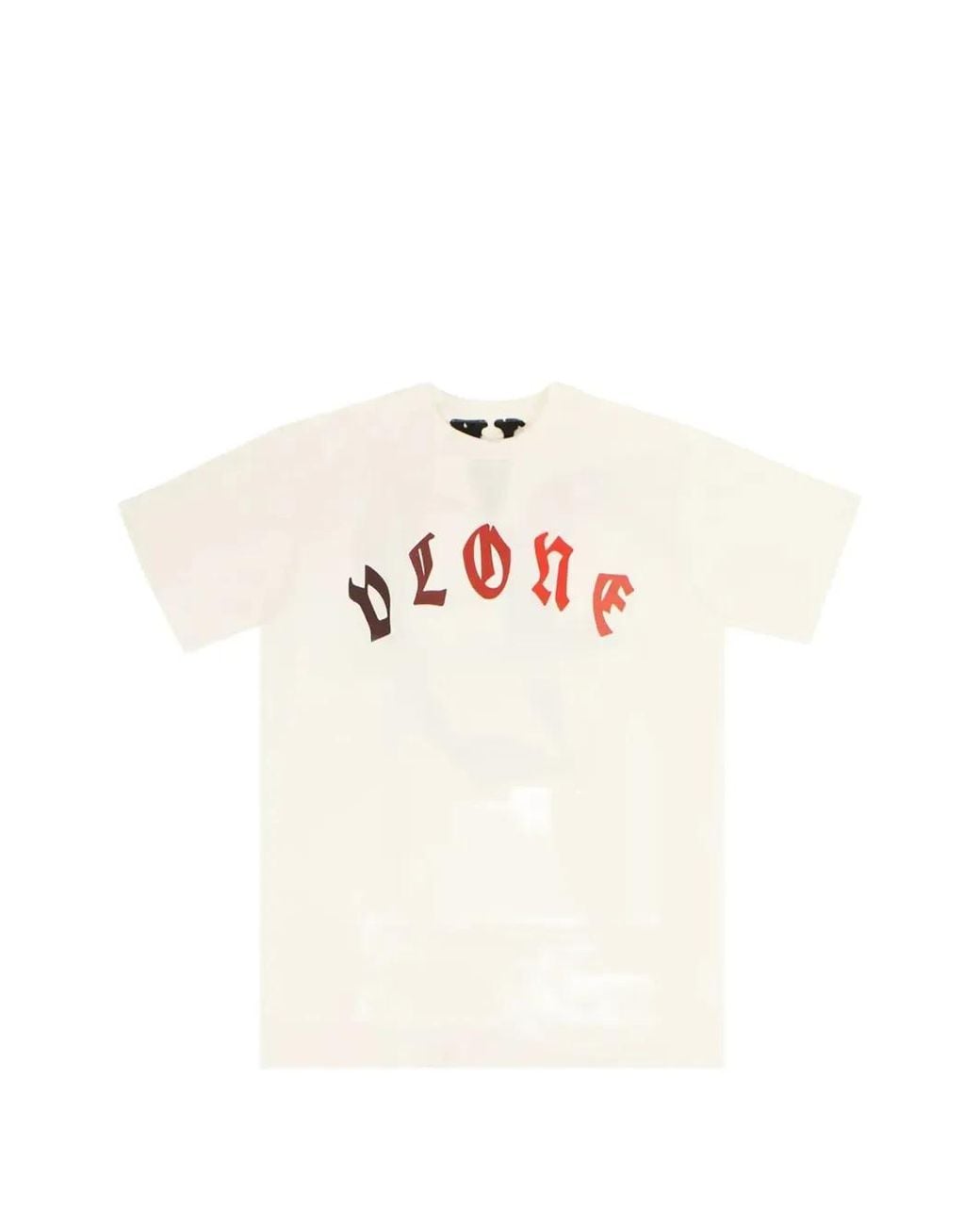 Vlone(GOAT) White Logo-Print T-Shirt for men