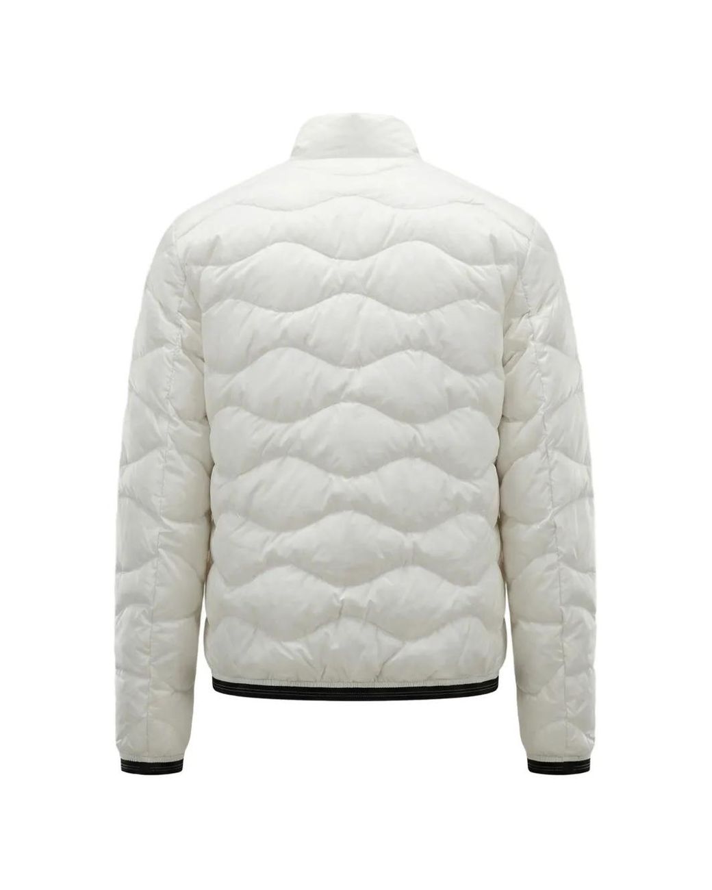 Blauer Gray Zip Quilted Jacket for men