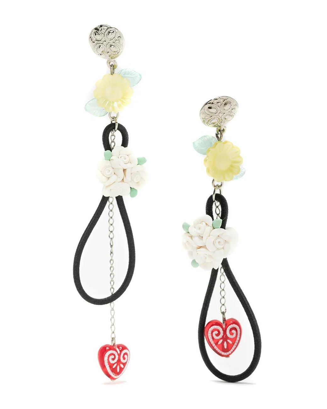 Amir Slama Multicolor Flor Earrings