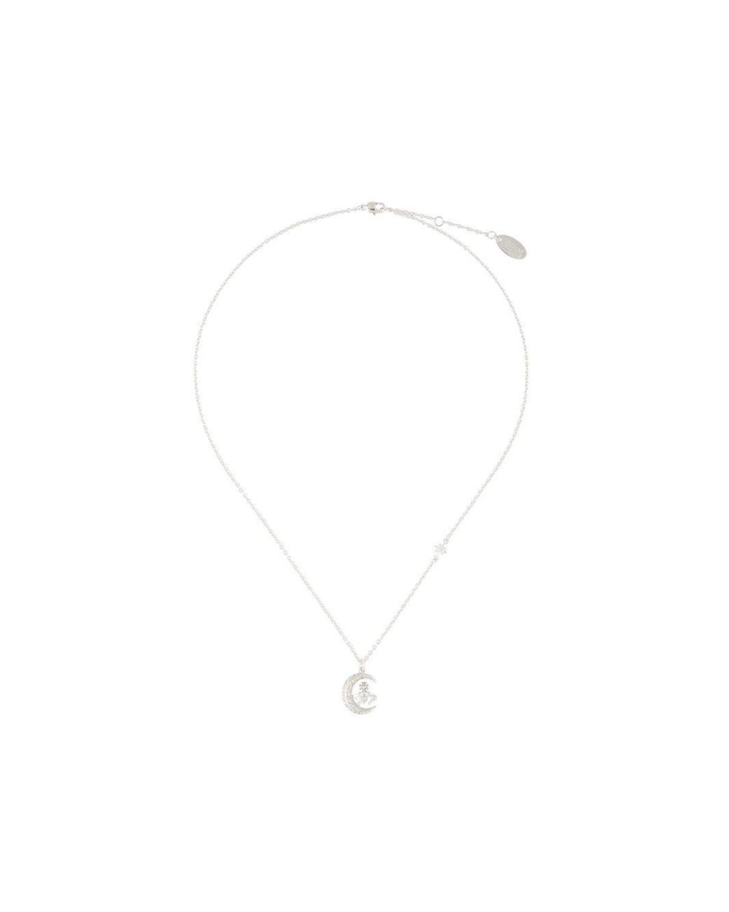 Vivienne westwood cheap moon necklace