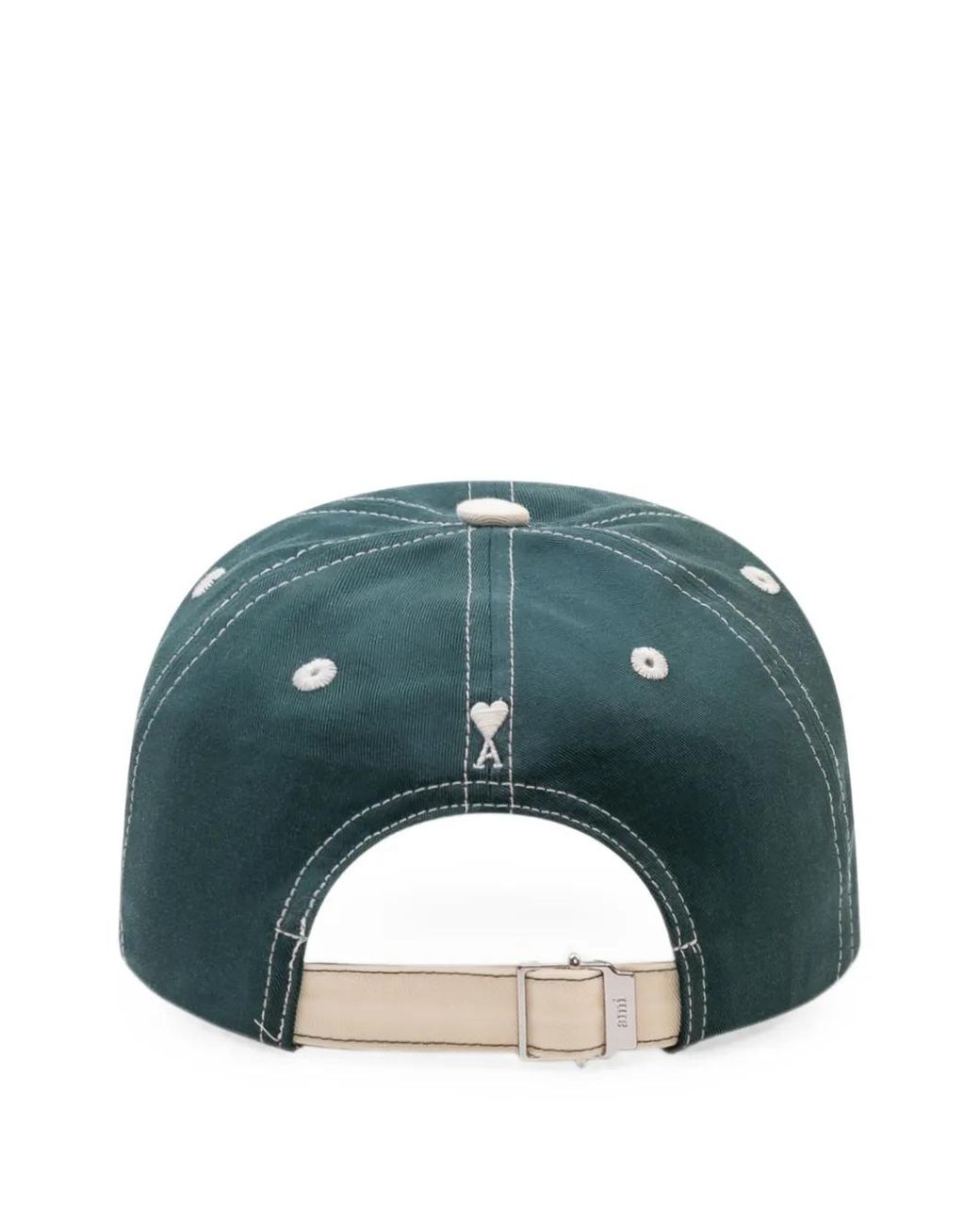 AMI Gray Casquette À Broderies