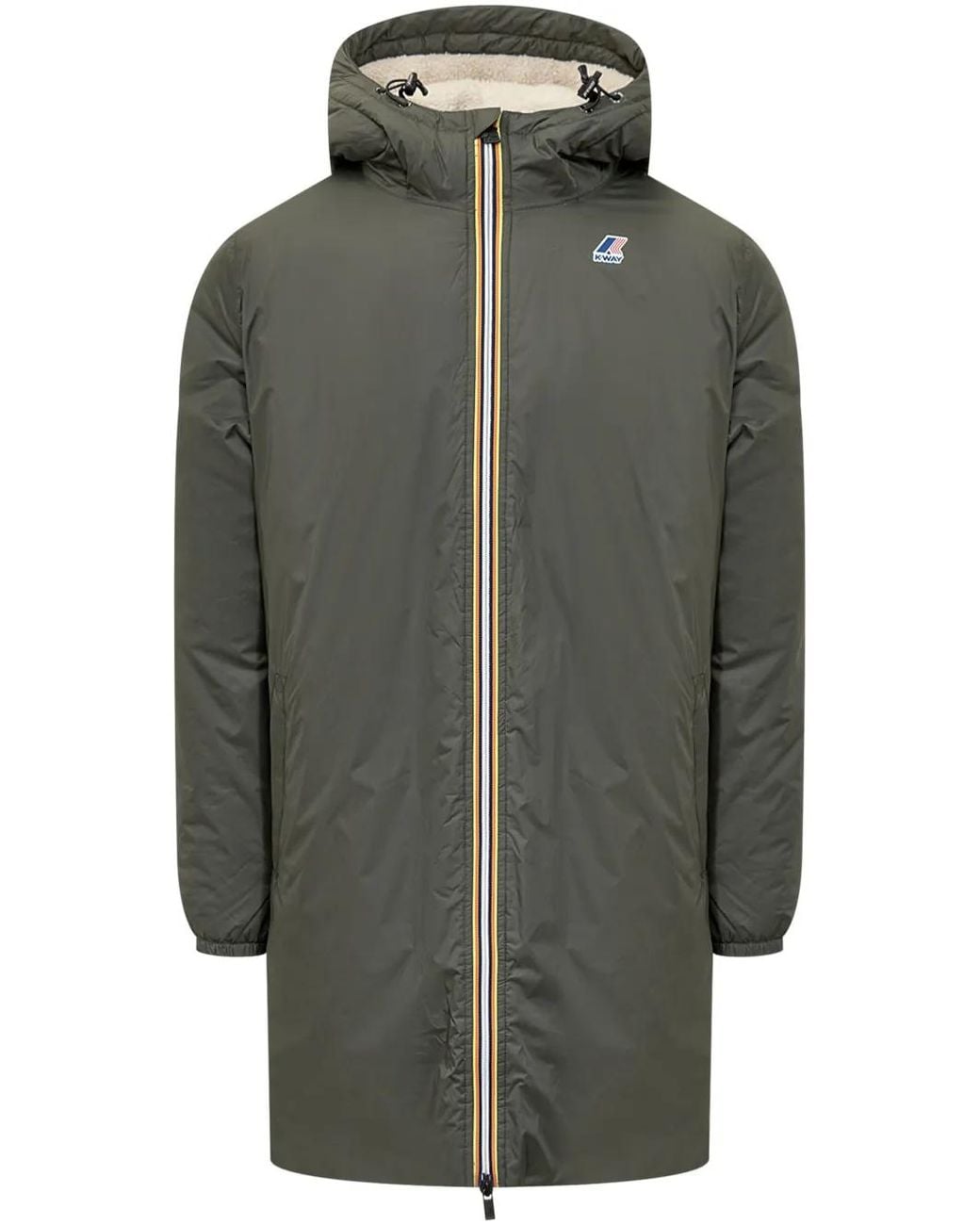 K-Way Gray Le Vrai 3.0 Eiffel Parka for men