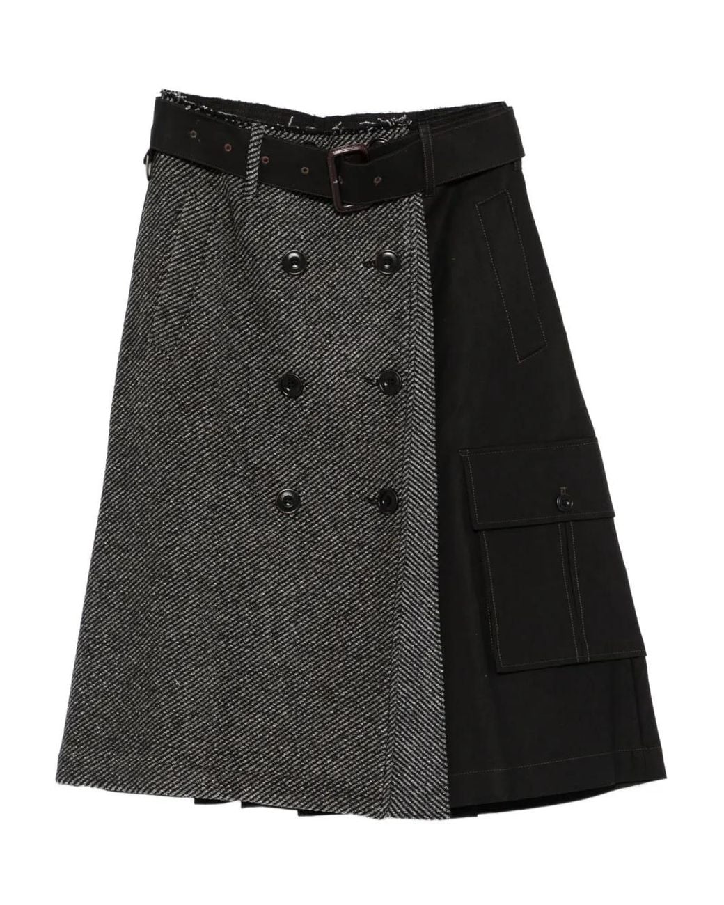 ANDERSSON BELL Black Whitney Pleated Skirt
