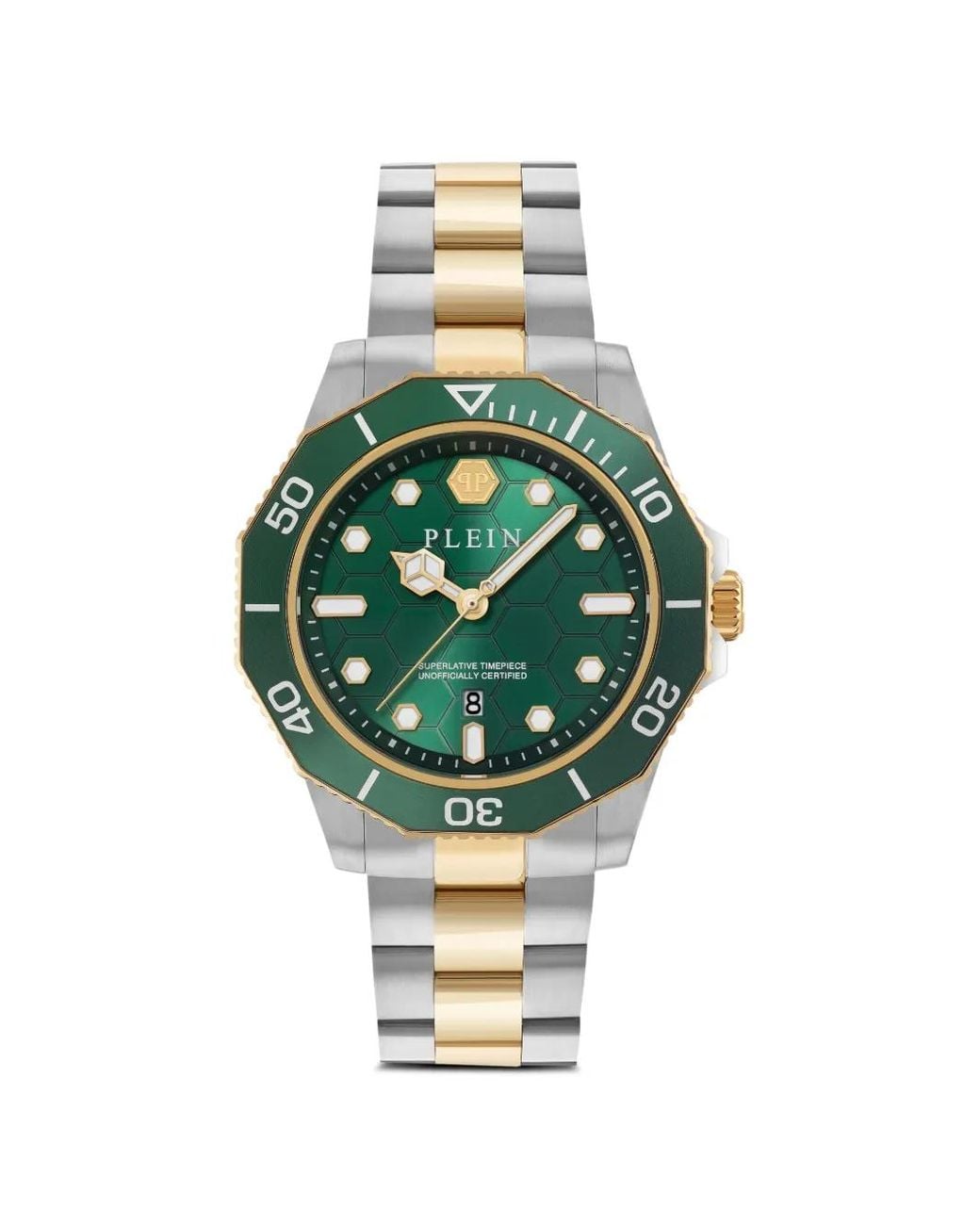 Philipp Plein Green Aquastorm 44Mm Watch for men