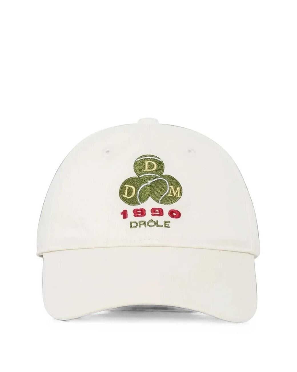 Drole de Monsieur White Casquette À Logo Brodé for men