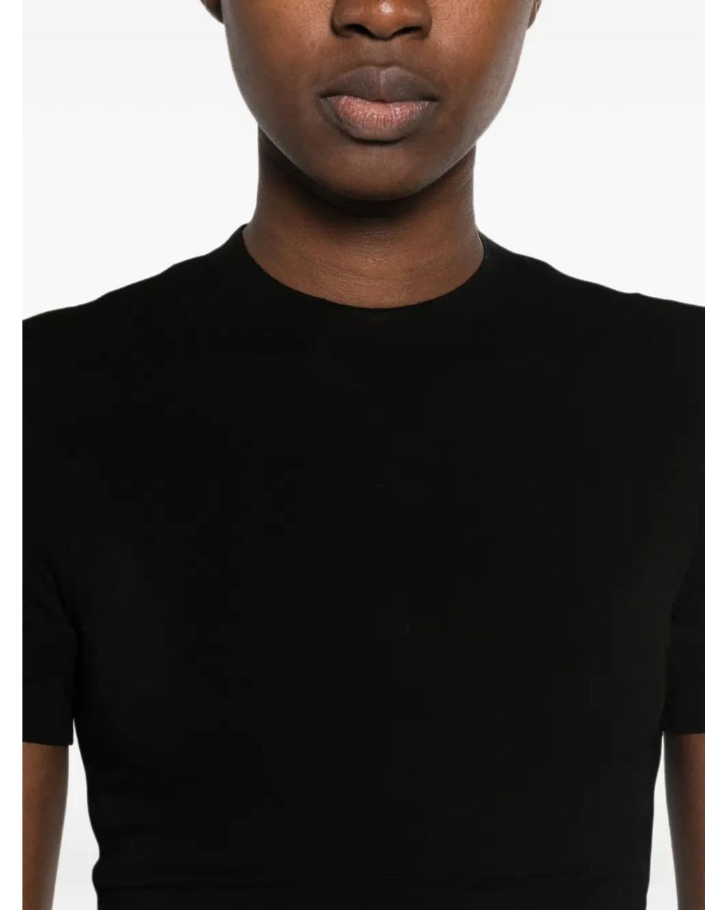 Maison Margiela Black Crew-Neck T-Shirt