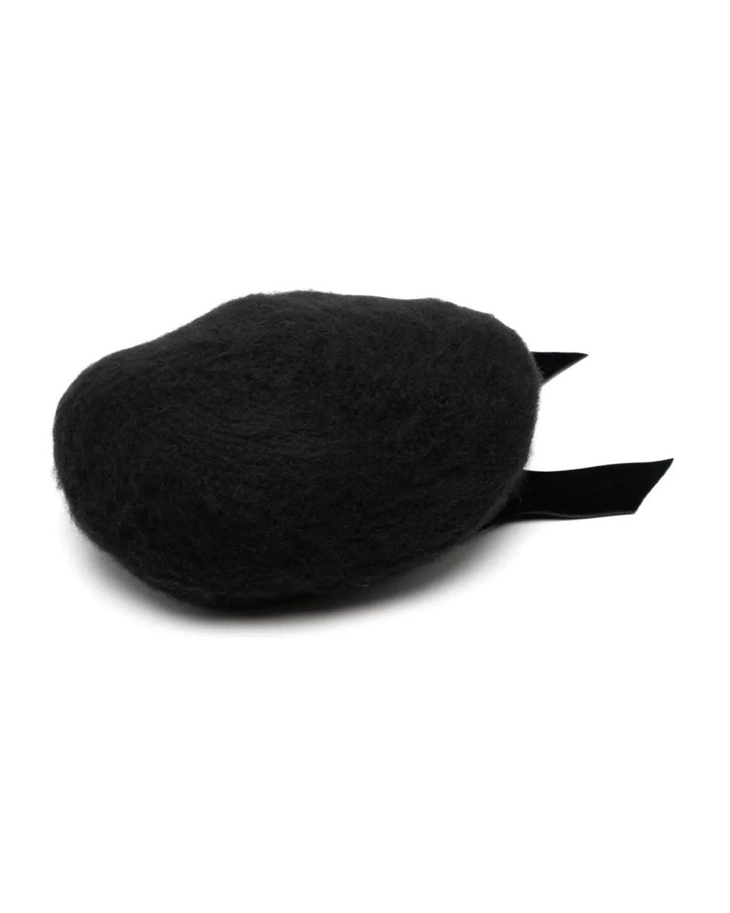 Jennifer Behr Black Bow Beret
