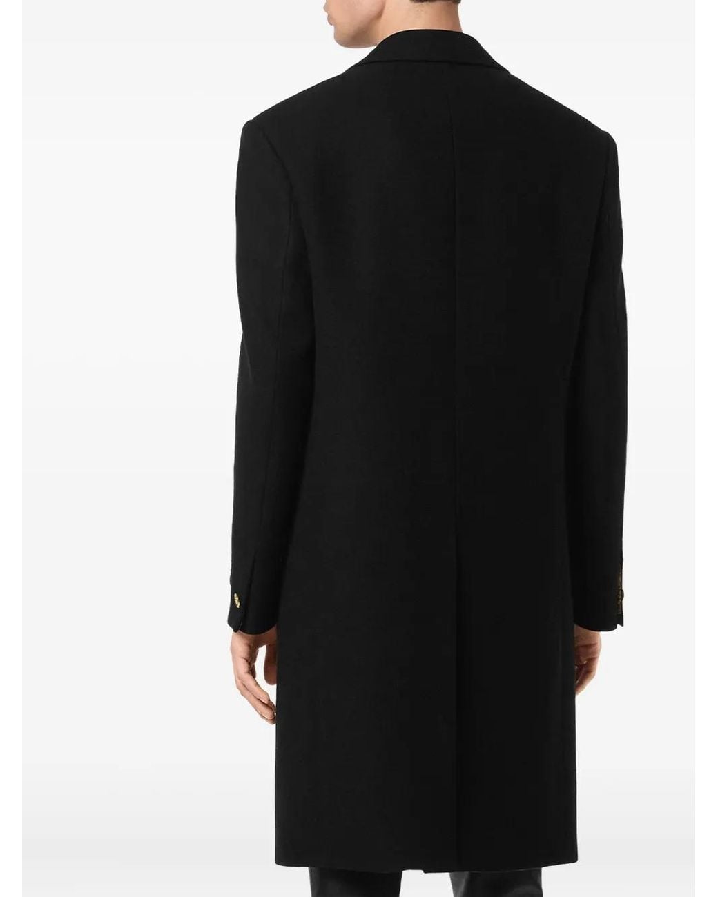 Versace Black Coats for men