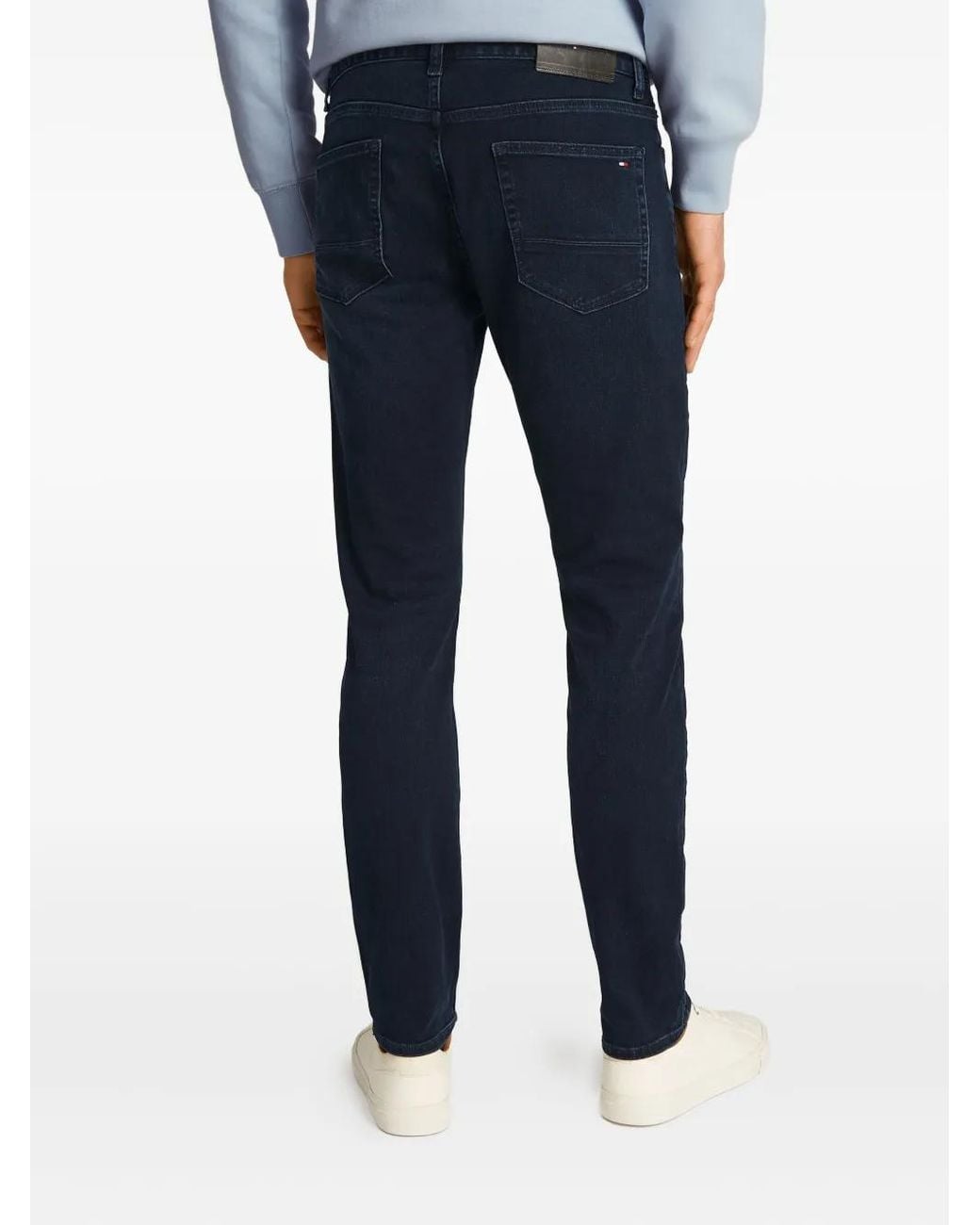 Tommy Hilfiger Blue Five-Pocket Jeans for men