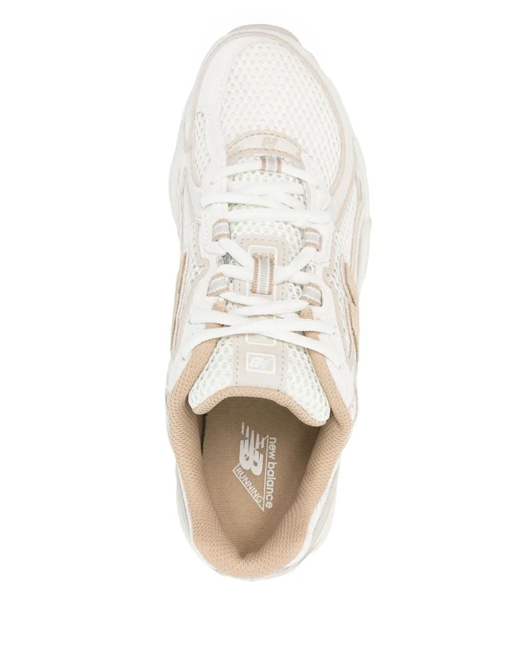 New Balance White 740 Sneakers