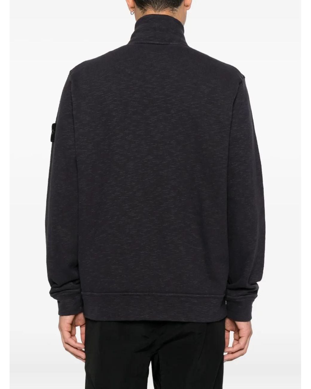 Stone Island Black Zip-Throughs for men