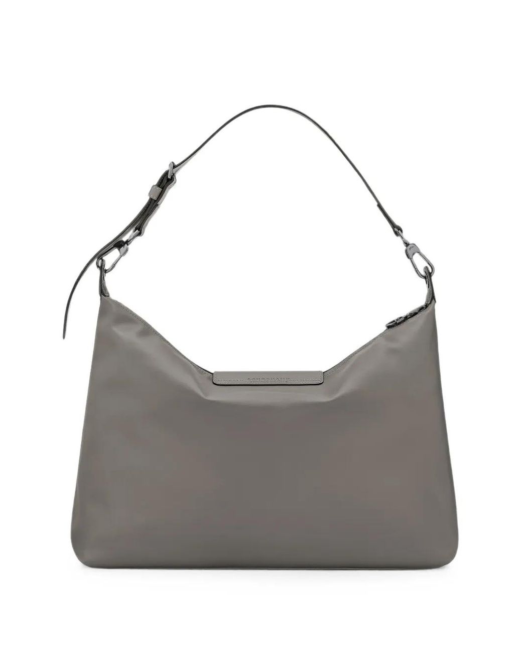 Longchamp Gray Shoulder Bag Leather