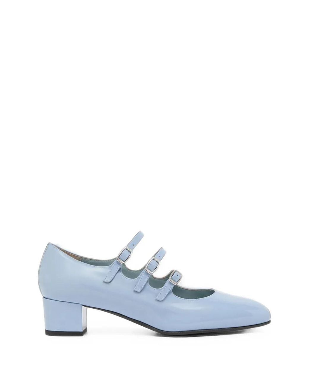 CAREL PARIS White Escarpins Kina À Triple Bride