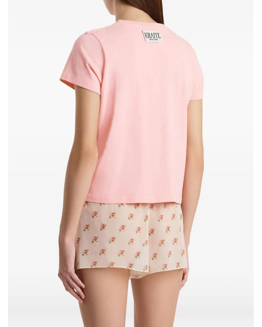 Khaite Pink T-Shirt Emmylou