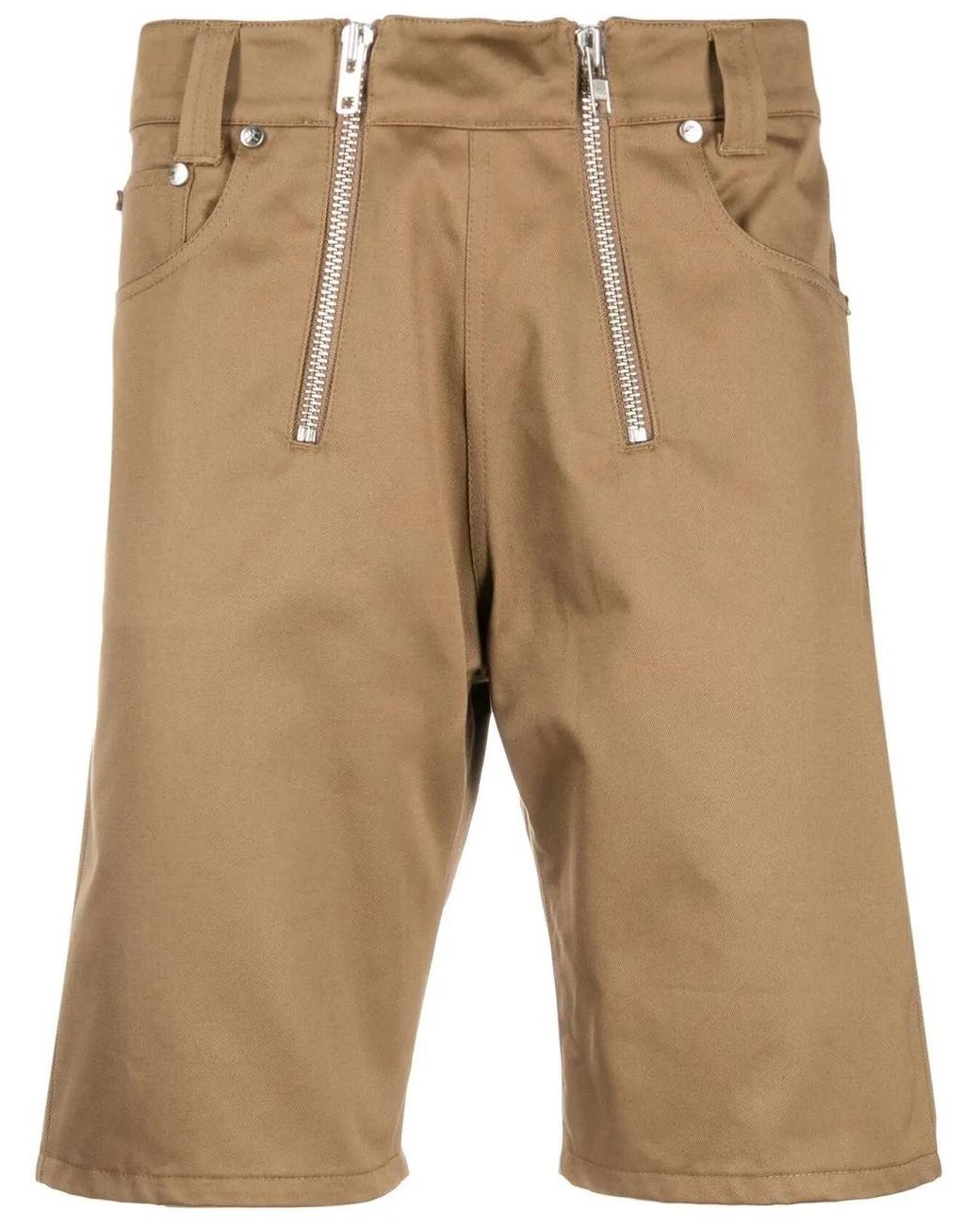 GmbH Natural Double-Zip Bermuda Shorts for men