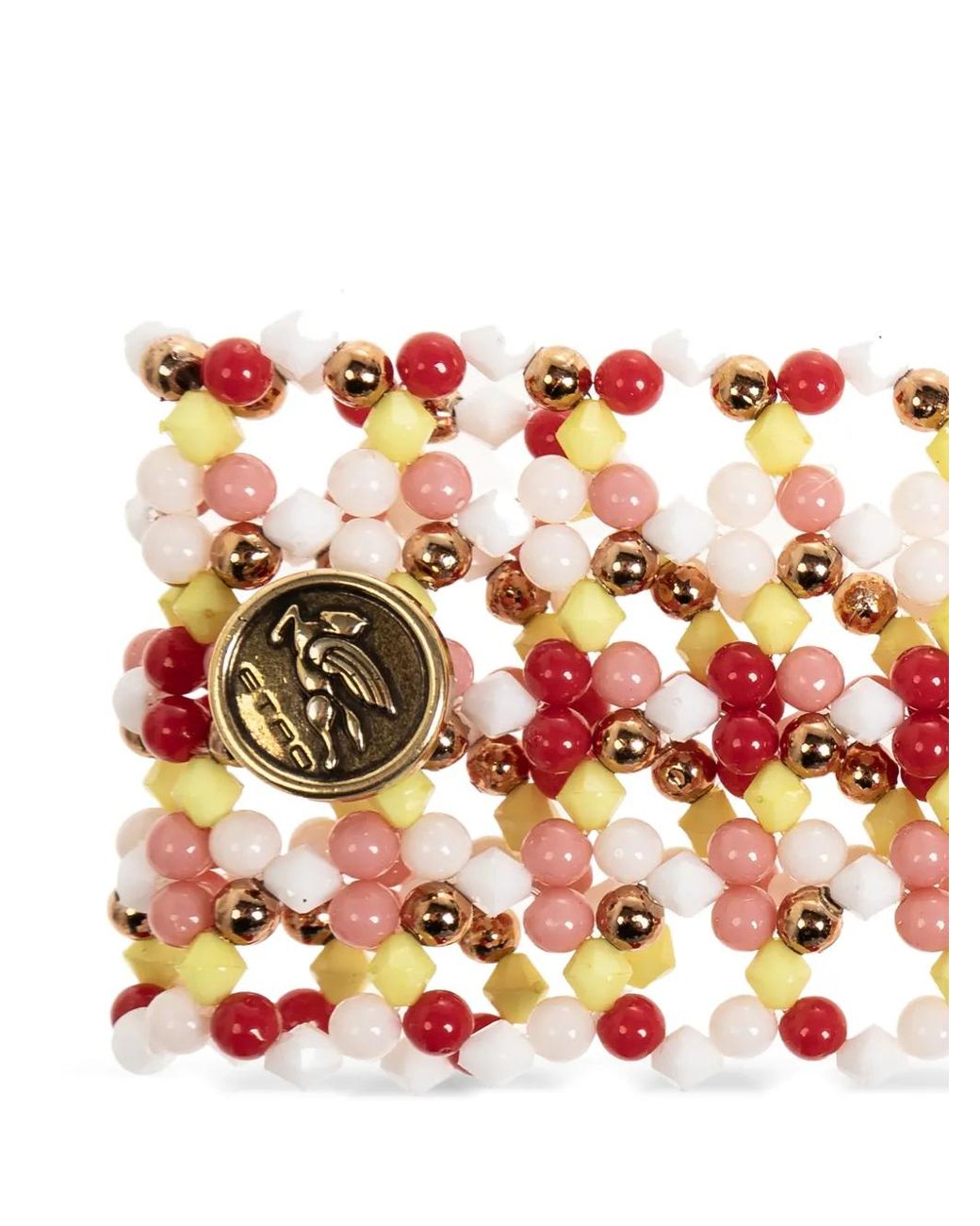 Etro Red Bead Hair Band
