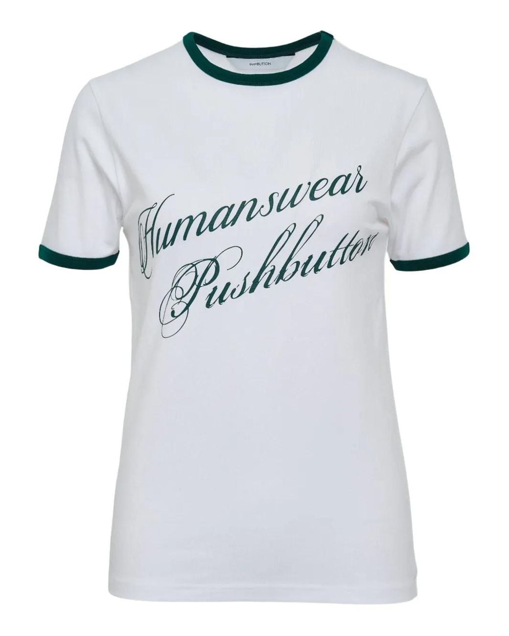 T-Shirt Con Logo di Pushbutton in Gray
