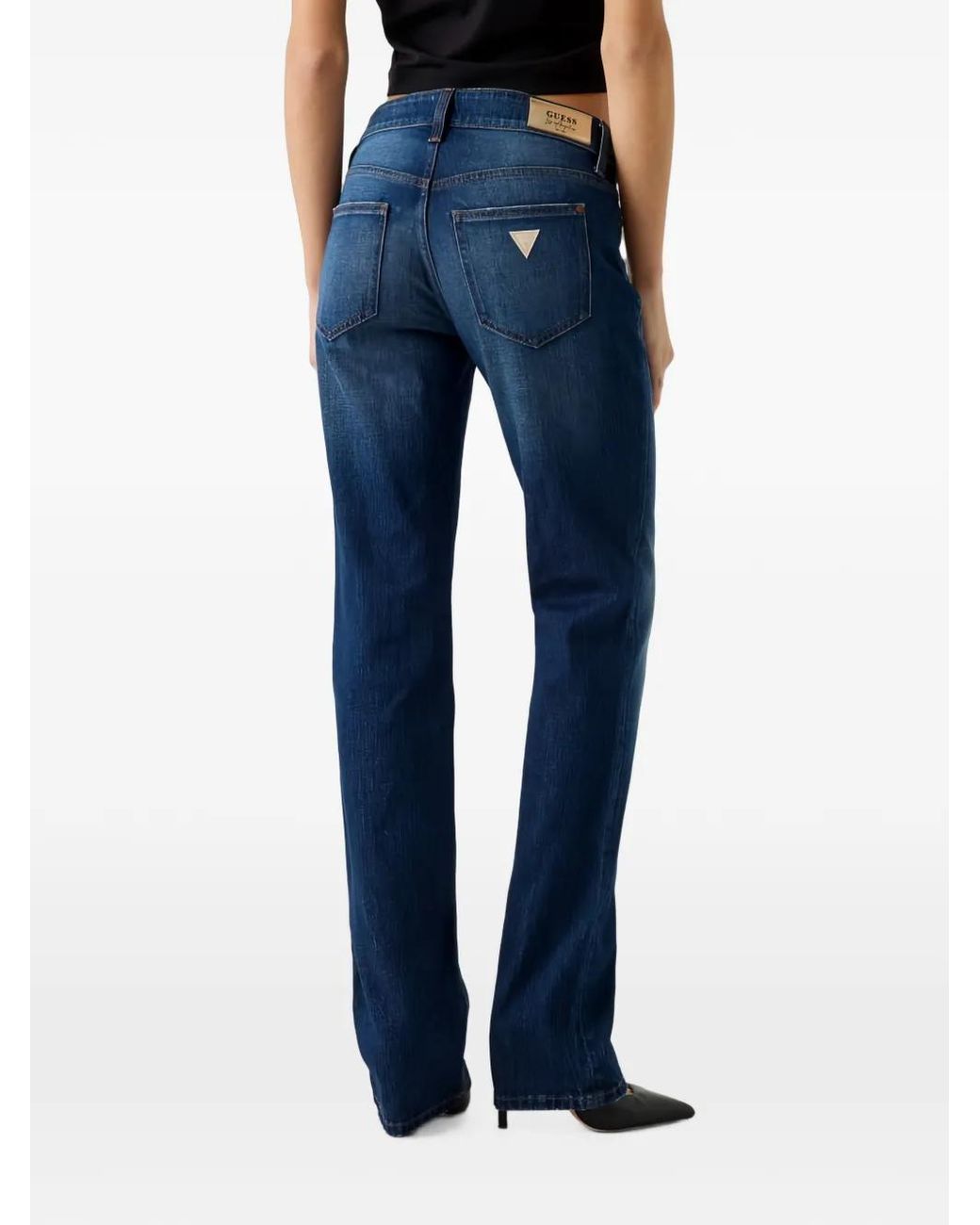 Guess Blue Nicky Straight-Leg-Jeans