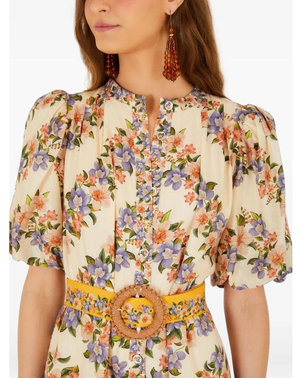 Farm Rio White Mini Dress