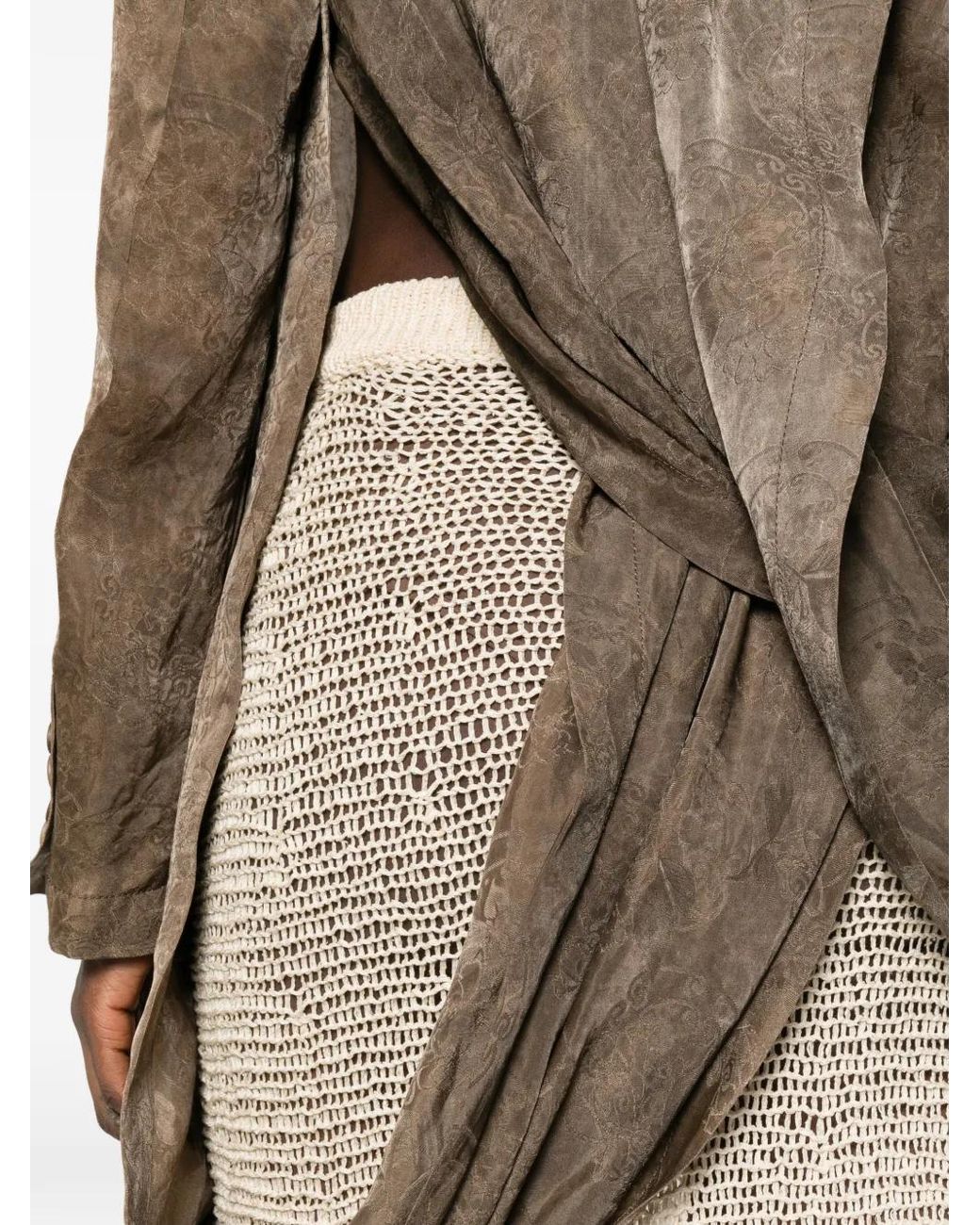 Uma Wang Natural Kasiia Blazer