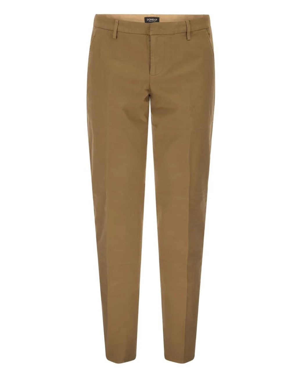 Dondup Natural Spiritissimo Gabardine Chino Trousers for men