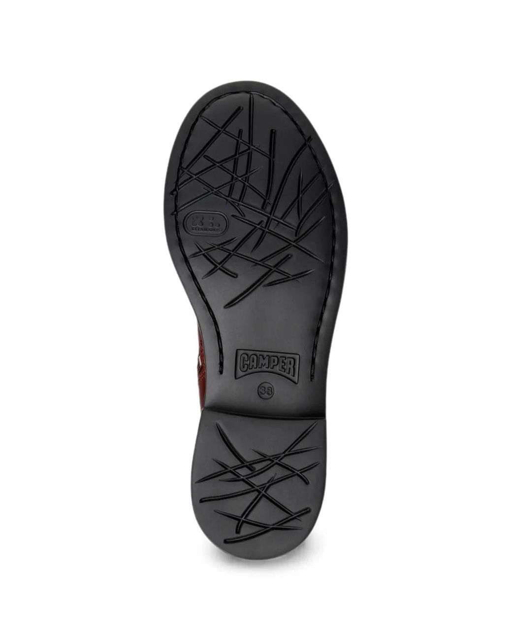 Camper Red Dean Leather Boots