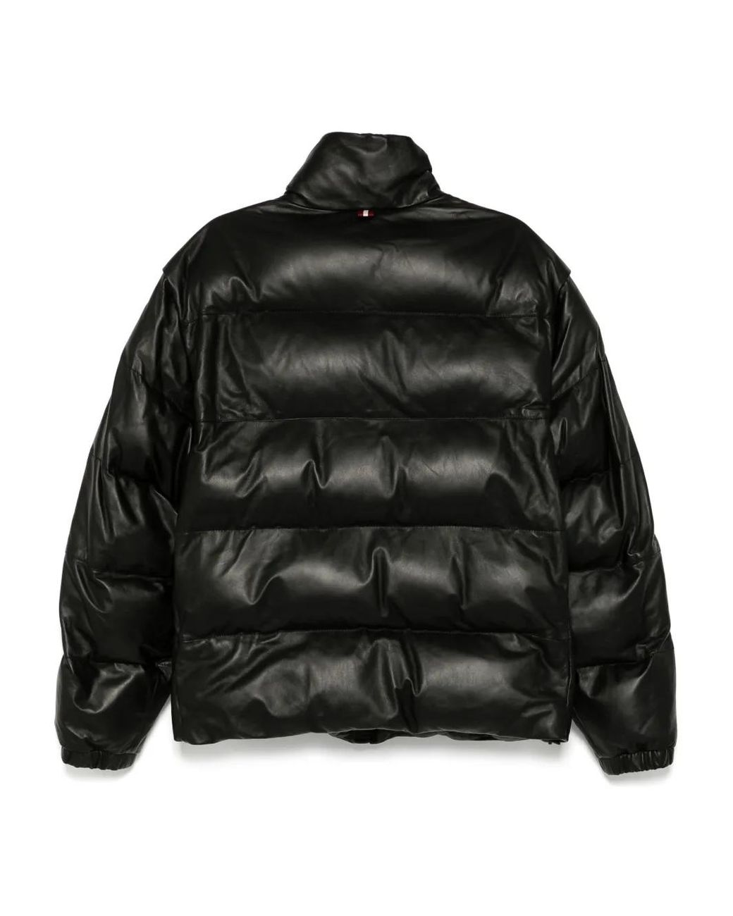 Bally Black Leather 2-In-1 Padded Jacket for men