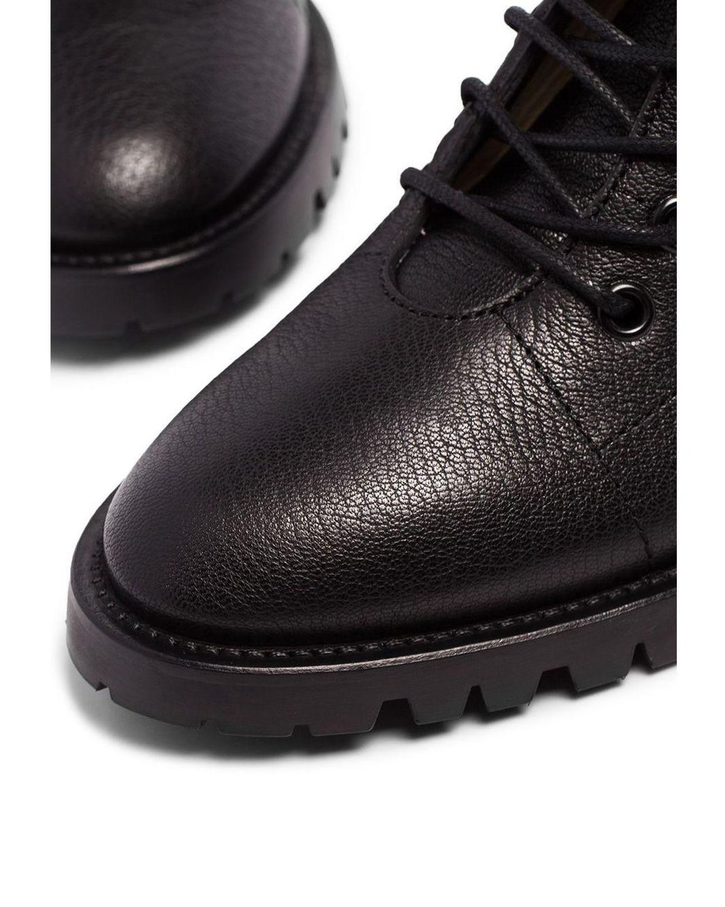 Jimmy Choo Black Cruz 65 Leather Ankle Boots | Lyst