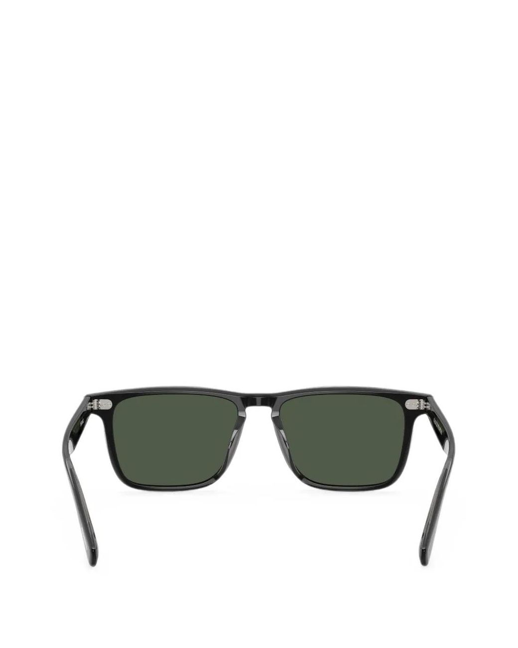 Oliver Peoples Green Brano Rectangle-Frame Sunglasses