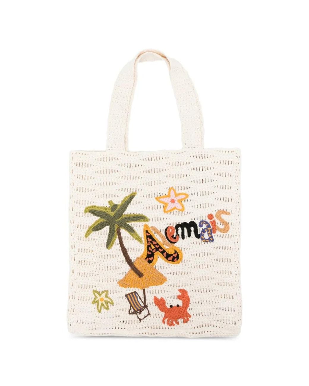 ALÉMAIS White Island Cove Crochet Tote