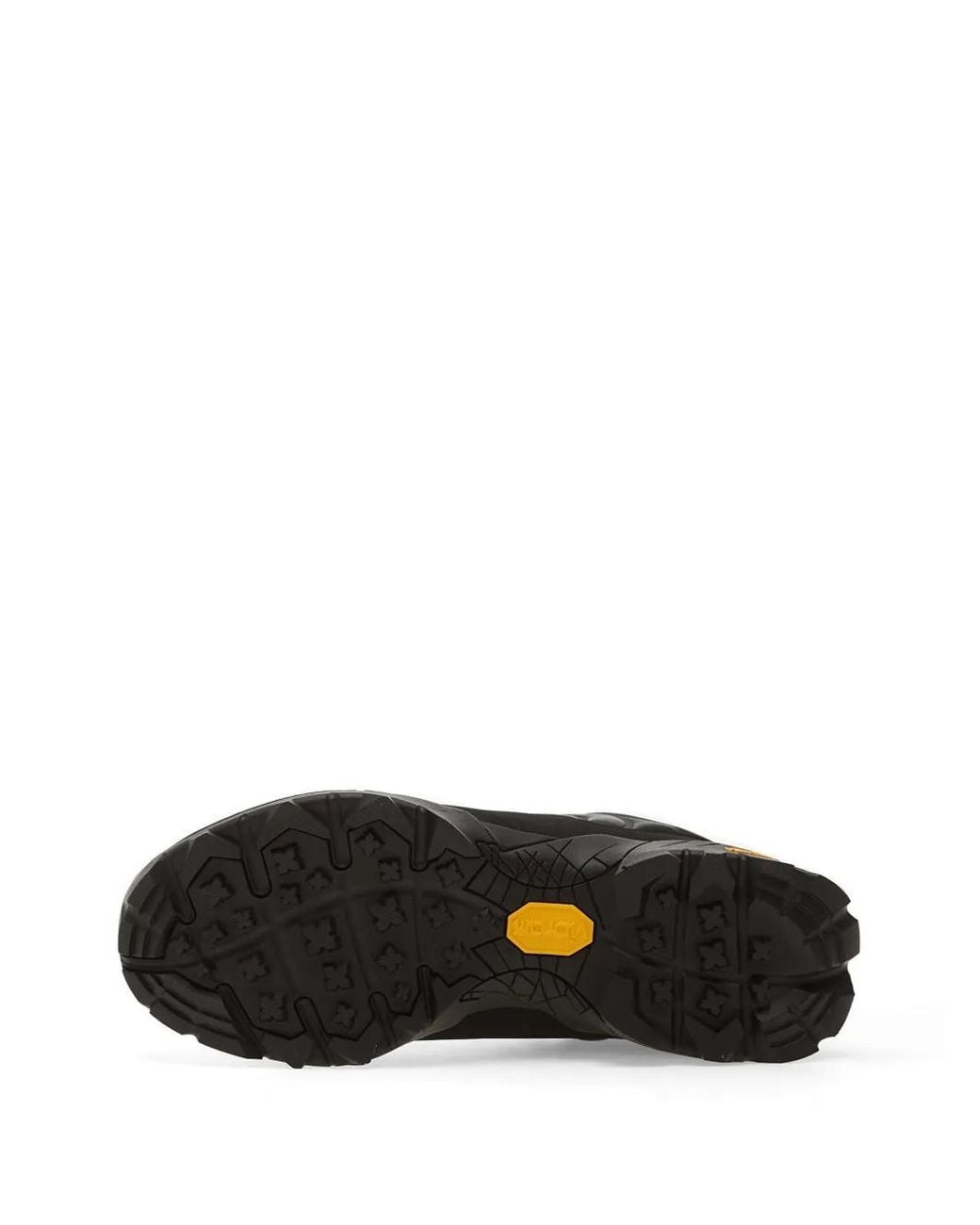 Roa Black Katharina Skeletal Leather Sneakers