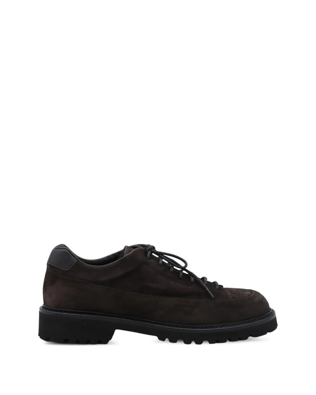 Common Projects Black Derbies En Daim for men