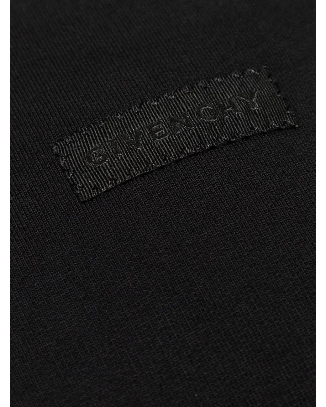 Sudadera Con Parche Del Logo Givenchy de hombre de color Black