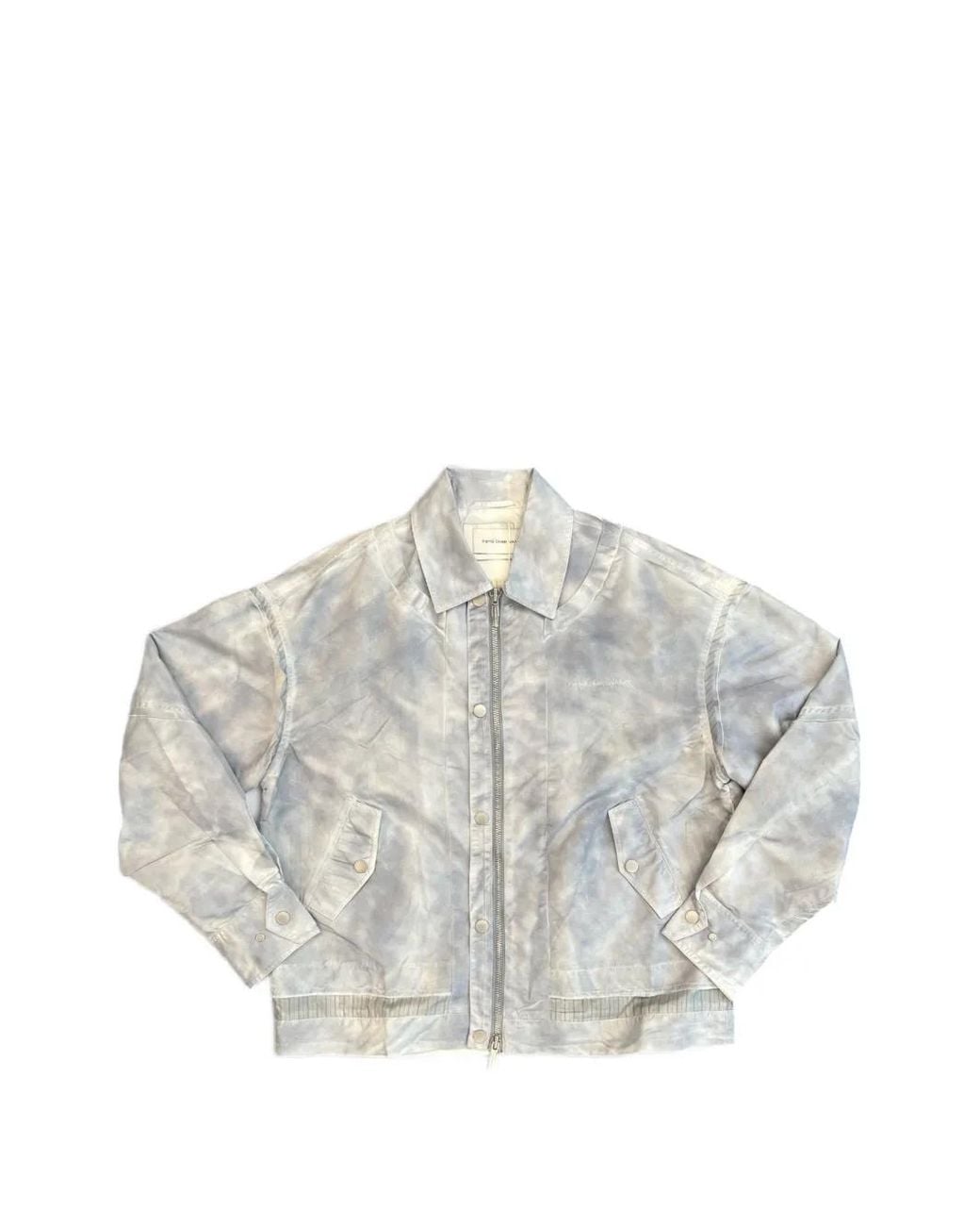 Feng Chen Wang White Zip-Fastening Jacket for men