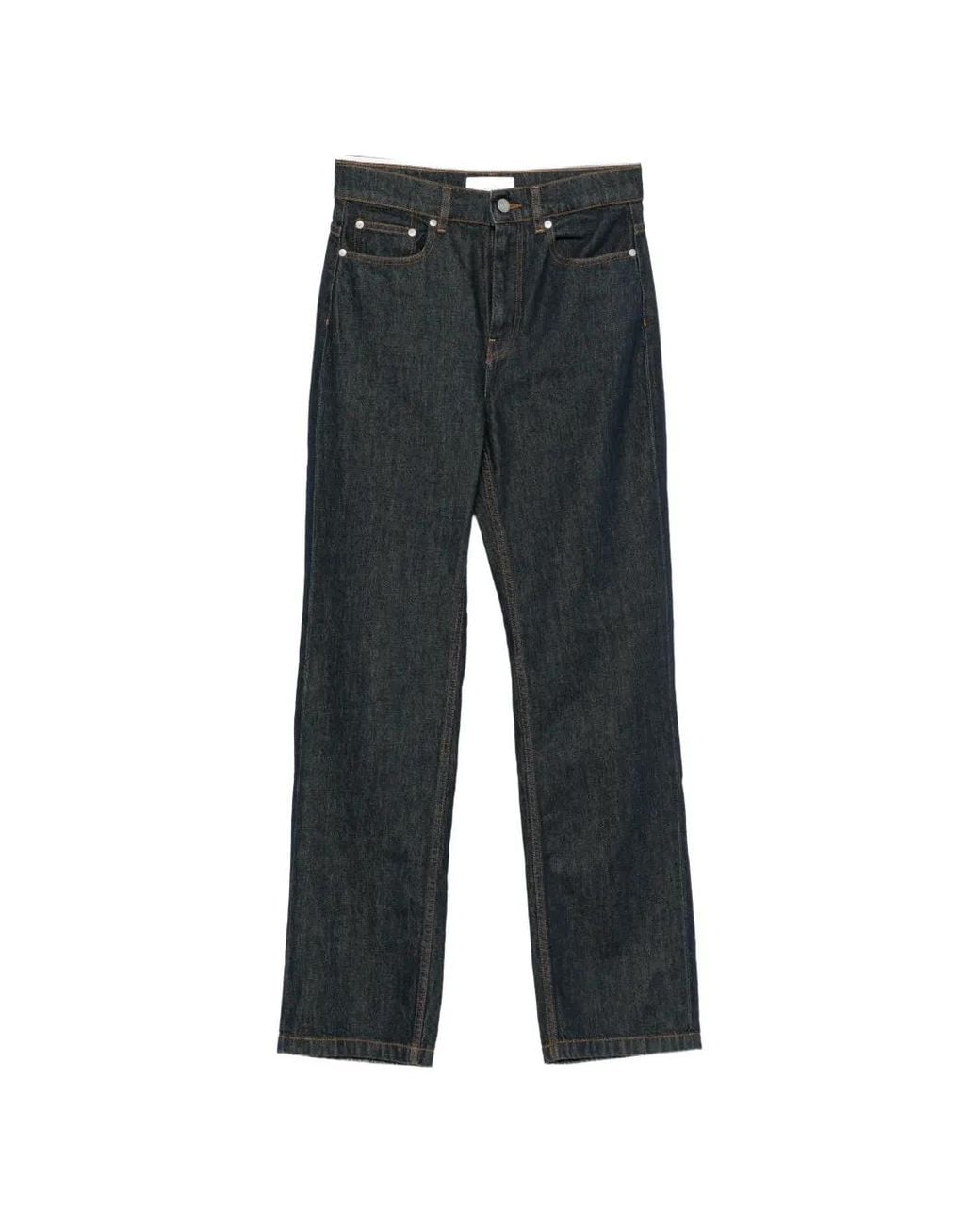 Joseph Black Chams Straight-Leg Jeans