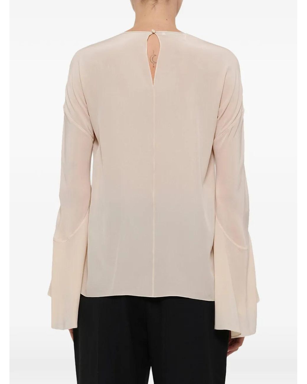 Givenchy Natural Bell Sleeve Blouse