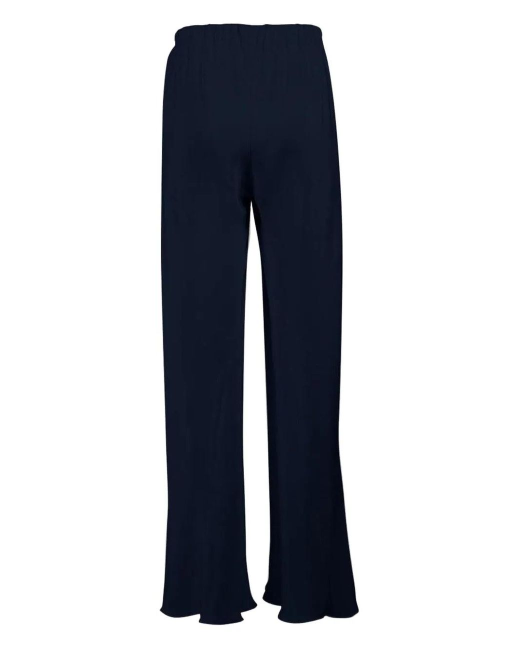 Peter Cohen Blue Chute Wide-Leg Trousers