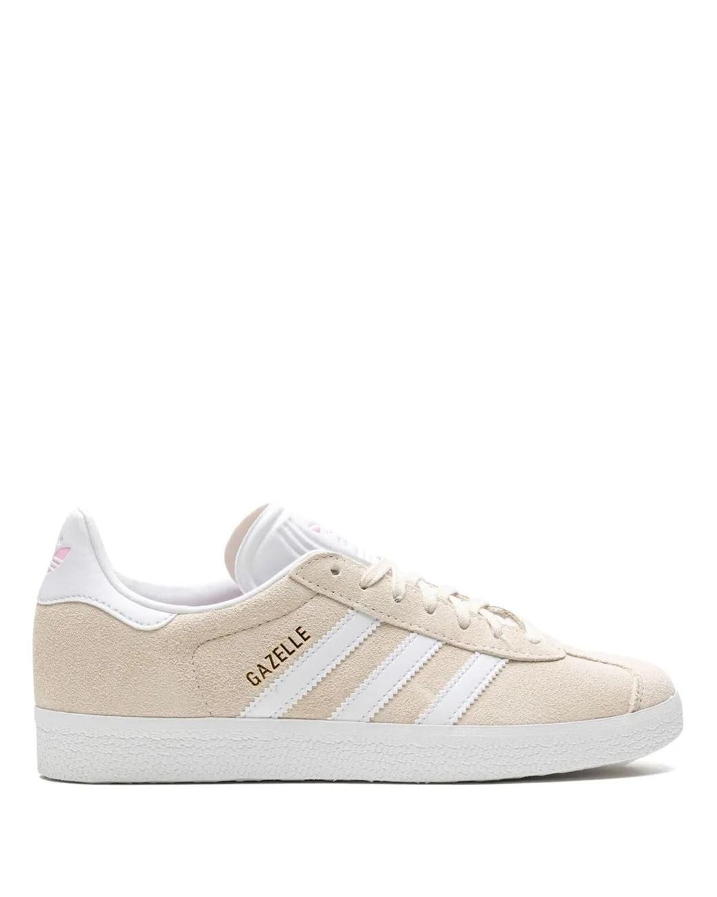 Adidas White Gazelle "Off" Sneakers