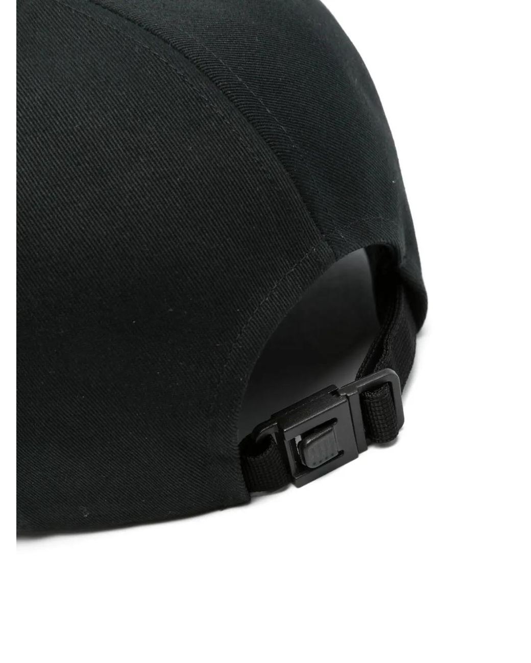 Moncler Black Logo-Appliqué Baseball Cap